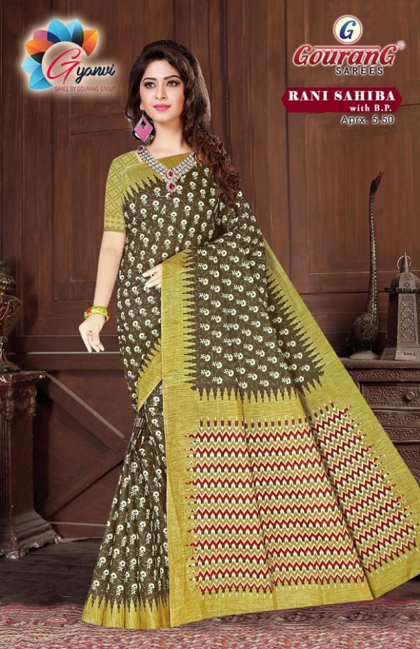 Gourang Rani Sahiba Vol-1 – Cotton Saree